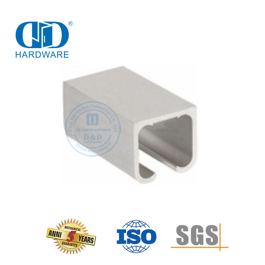 Accessoire de meubles de matériel de salle de bains de cintre de porte coulissante en aluminium d'acier inoxydable pour Door-DDGS140 coulissante intérieure