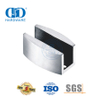 Guide de porte coulissante en acier inoxydable, raccord de porte coulissante en verre, accessoires de meubles de rouleau de porte de douche pour salle de bain et toilettes-DDGS128