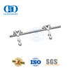 Kits de porte à Double porte d'armoire de maison en acier inoxydable, quincaillerie de porte de grange en verre coulissant, Accessories-DDBD047