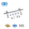 Quincaillerie de porte de grange bi-pliante en acier inoxydable, accessoire de quincaillerie de porte, matériel de garage en acier-DDBD048