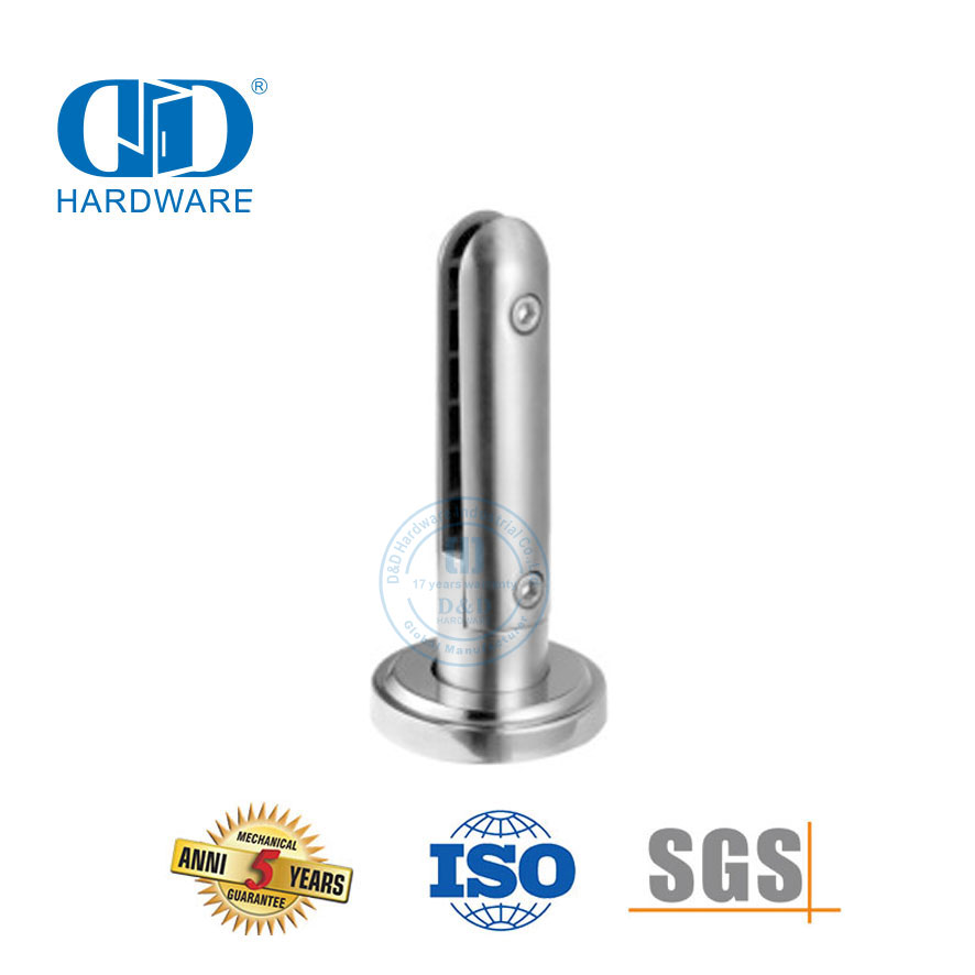 Balustrade en verre sans cadre en acier inoxydable, balustrade, pince en verre, robinet, main courante, support mural-DDHB008