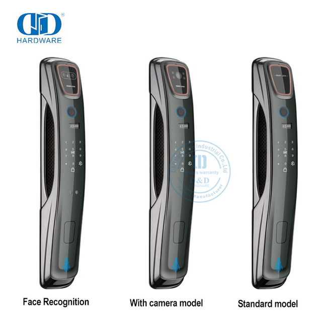 Nouveau Design Capture à distance Wifi avec clé de caméra empreinte digitale porte intelligente Lock-DDEL010