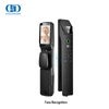 Serrure de porte biométrique intelligente, entièrement automatique, Tuya WiFi, étanche, électronique, numérique, intelligente, à empreintes digitales, pour l'extérieur, Lock-DDEL025