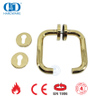 Poignée à levier en acier inoxydable 304 BS EN 1906 pour porte en bois-DDTH001-PVD