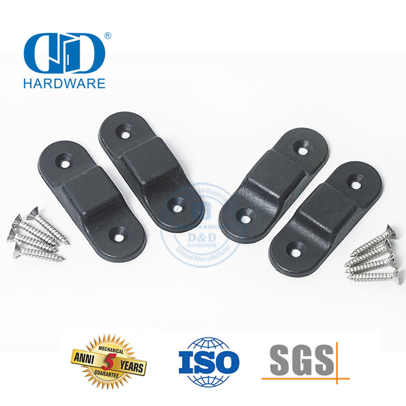 Kit de butée de porte magnétique en caoutchouc pour porte pliante avec Double-DDDS056