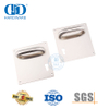Poignées de levier en acier inoxydable de porte d'entrée de bâtiment d'incendie d'hôtel d'approvisionnement d'usine-DDTP001-SSS