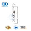 UL Installation facile acoustique automatique à l'épreuve de l'air chaud accessoire de matériel de construction joint inférieur de porte dissimulé en aluminium-DDBS003