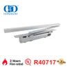 Ferme-porte de sortie aérienne automatique en aluminium ignifuge, Certification UL à contrôle réglable-DDDC052