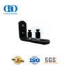 Kit Double silencieux en acier inoxydable, quincaillerie pour porte de grange coulissante, ensemble de quincaillerie pour porte de grange robuste, Kit de rails-DDBD077