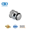 Quincaillerie pour porte coulissante en acier inoxydable, système coulissant pour porte de douche, connecteur en verre rond-DDSL002-4