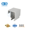 Tube de porte coulissante de matériel en verre de fer d'acier inoxydable de matériel de bâtiment de bureau d'hôtel pour Bathroom-DDGS144