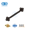 Poignée de traction en acier noir pour porte de grange en acier inoxydable pour porte coulissante en bois poignée de porte double face-DDBD113