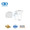 Chine Fabricant Accessoires de meubles en acier inoxydable Drain de sol de cuisine Salle de bain Douche Drain-DDFD007