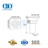 Bride de sol de douche carrée en acier inoxydable, Drain de sol de douche de salle de bains, toilettes, Drain-DDFD0012