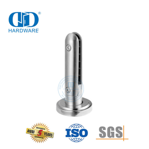 Balustrade en verre sans cadre en acier inoxydable, balustrade, pince en verre, robinet, main courante, support mural-DDHB008