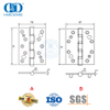 Charnière de porte à double sécurité en acier inoxydable largement utilisée-DDSS013