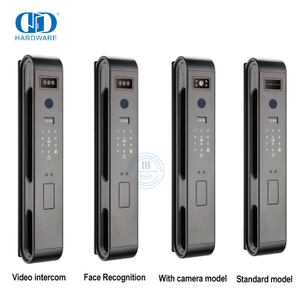 Caméra intelligente de sécurité électronique avancée, serrure de porte intelligente à empreintes digitales, visage numérique, DDEL002