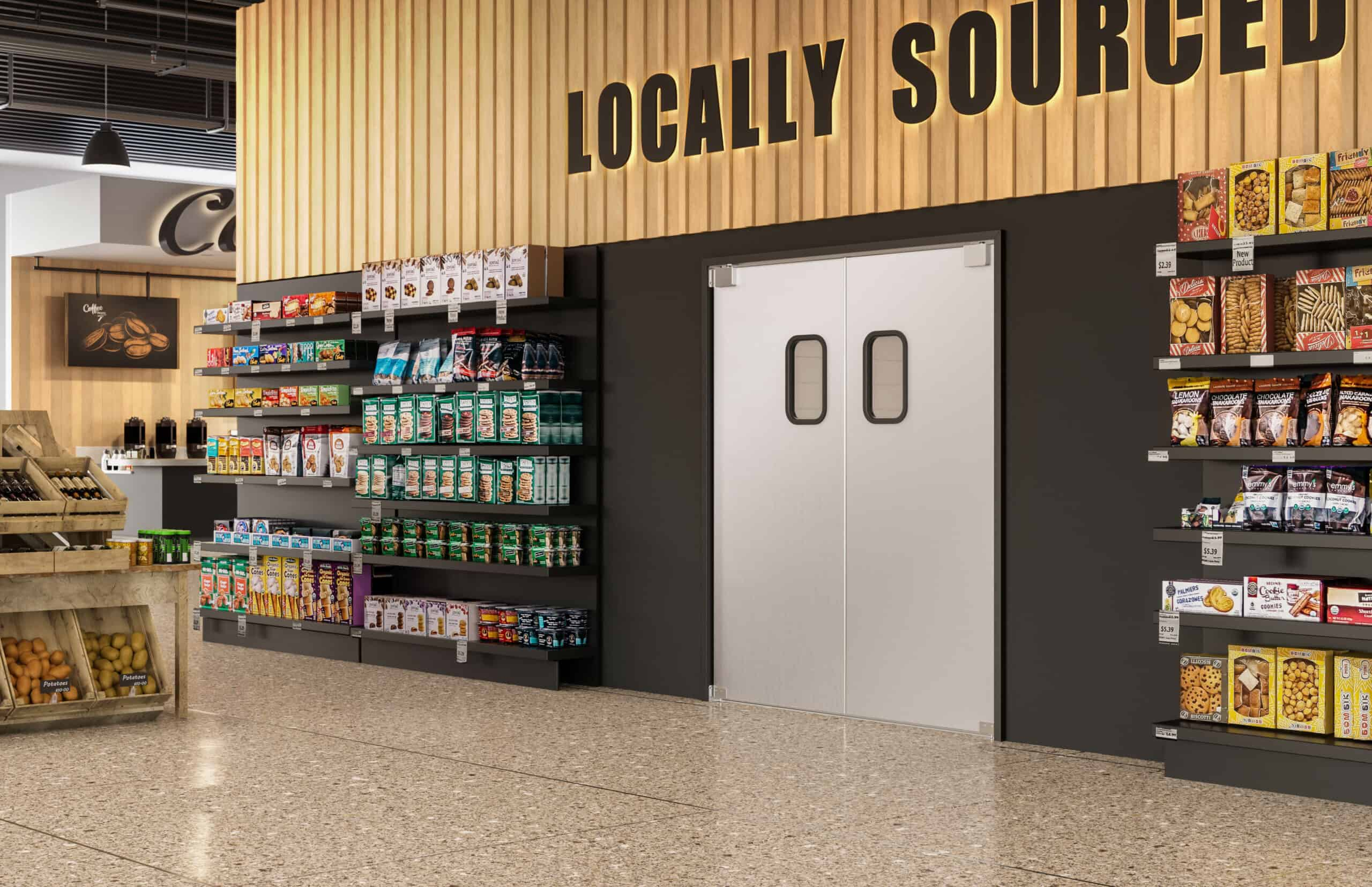 Comment choisir la bonne serrure de porte de supermarch&eacute; pour les portes d'entr&eacute;e et de sortie&nbsp;?