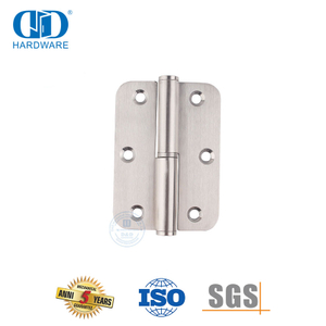 Charnière de porte relevable à coin rond en acier inoxydable-DDSS020